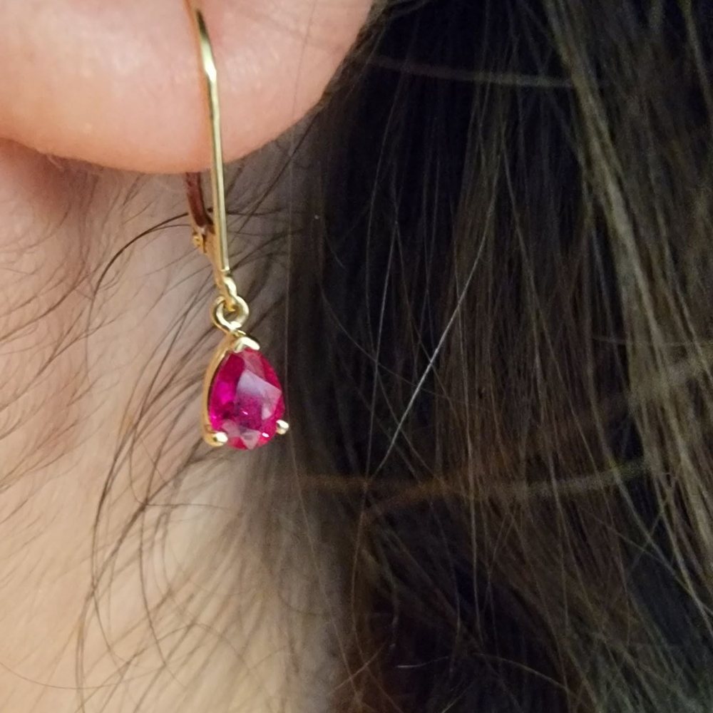 The Natural Ruby Company - Ruby earrings - Jewelry Near Me - New York, New York The Natural Ruby Company - Ruby earrings - Jewelry Near Me - New York, New York