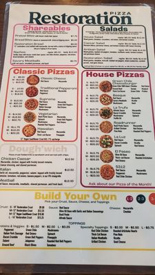 Menu photo 2 Restoration Pizza Albuquerque, NM