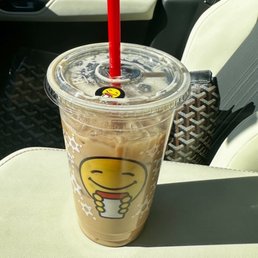 Super skinny turtle iced latte