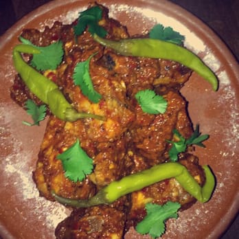 Bar Raval - Pork ribs in spicy picada - Spanish Near Me - Toronto, Ontario Bar Raval - Pork ribs in spicy picada - Spanish Near Me - Toronto, Ontario