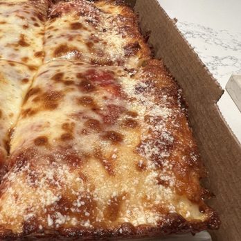 Jet's Pizza - Detroit Style Large Cheese with Turbo Crust - Pizza Near Me - Alexandria, Virginia Jet's Pizza - Detroit Style Large Cheese with Turbo Crust - Pizza Near Me - Alexandria, Virginia