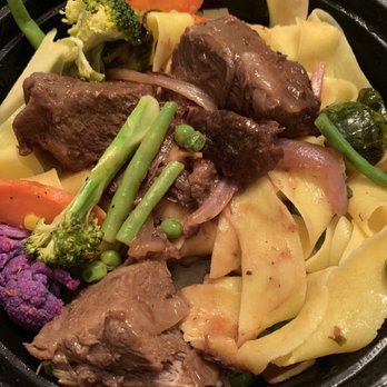 Spaggi's - Genovese -- not my favorite dish. Meat is good but everything else was ok. Don't think I'd order this plate again. Had it to go. - Italian Near Me - Upland, California
