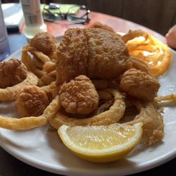 The Point - Haddock and scallops