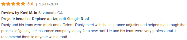 Slide of Roof Hunters