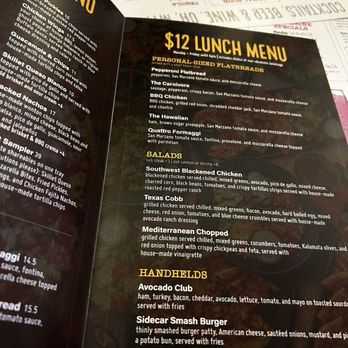 Sidecar Social - Late menu - Sports Bars Near Me - Addison, Texas Sidecar Social - Late menu - Sports Bars Near Me - Addison, Texas