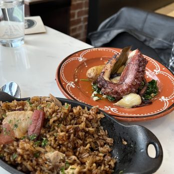 Petiscos - Duck rice and octopus - Portuguese Near Me - San Jose, California