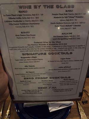 Menu photo 3 Pulcinella! New Orleans, LA