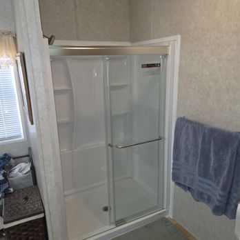 OnPar Home Improvements - New shower and door. - Handyman Near Me - Kingman, Arizona OnPar Home Improvements - New shower and door. - Handyman Near Me - Kingman, Arizona