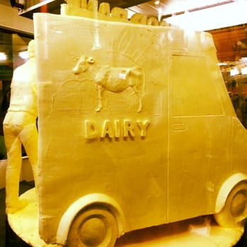 New York State Fair Grounds - Butter sculpture #NYStateFair - Venues & Event Spaces Near Me - Syracuse, New York