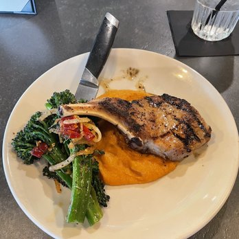 Bankhead Brewpub - Had this wonderful pork chop with sweet potatoes and glazed broccoli.. BEST damn thing I've had in downtown in a while!! - Brewpubs Near Me - Fort Worth, Texas Bankhead Brewpub - Had this wonderful pork chop with sweet potatoes and glazed broccoli.. BEST damn thing I've had in downtown in a while!! - Brewpubs Near Me - Fort Worth, Texas