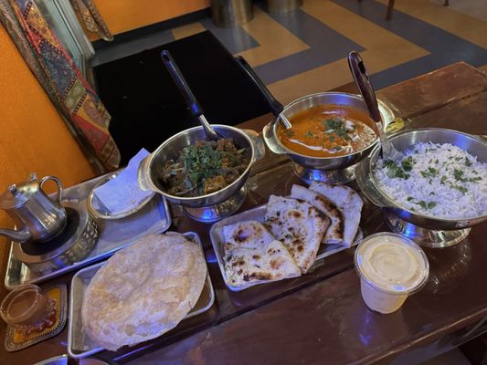 CLOUD NAAN URBAN DESI BBQ by null