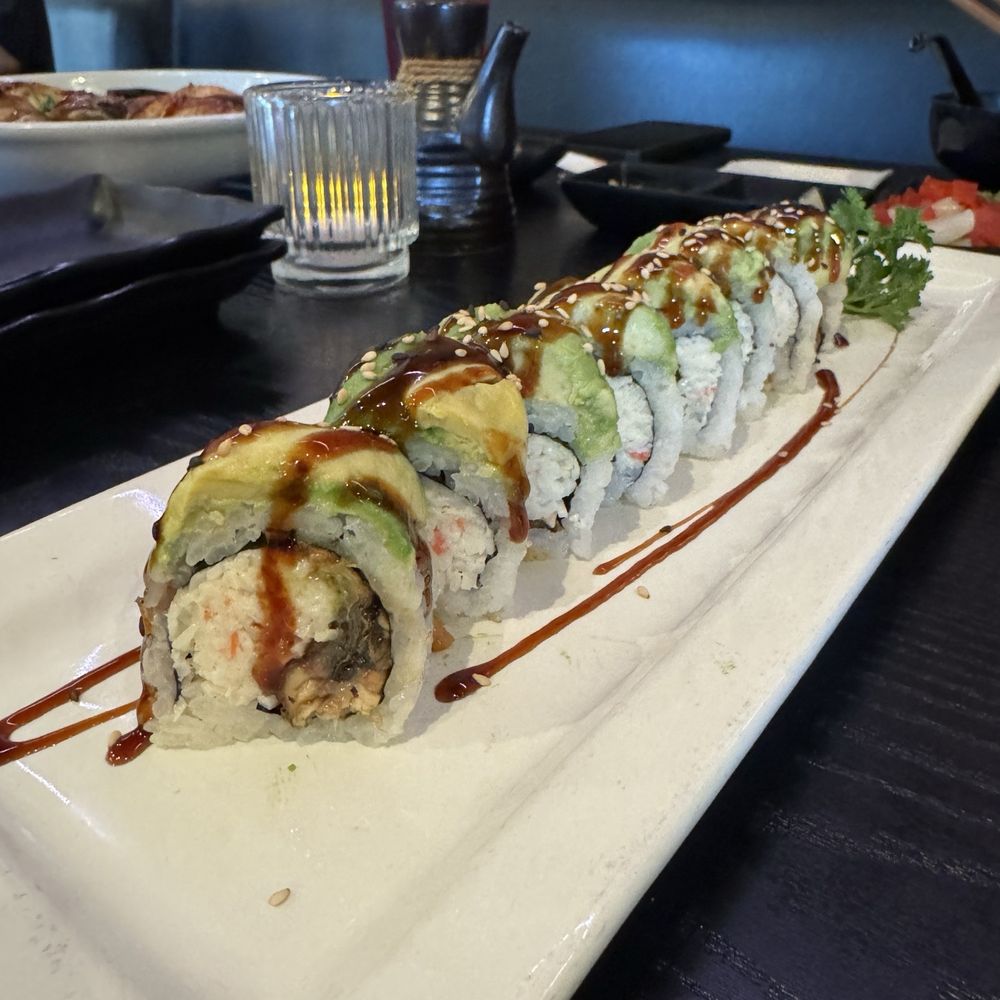 JIN Sushi- Downtown - Caterpillar Roll - Japanese Near Me - Bakersfield, California