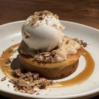 North Italia - Pumpkin cream cheese butter cake with vanilla gelato - Italian Near Me - Reston, Virginia North Italia - Pumpkin cream cheese butter cake with vanilla gelato - Italian Near Me - Reston, Virginia
