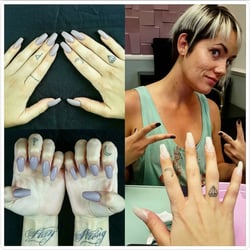 Nails by Stormi - This pic doesnt do her justice! Obsessed with my nails!!!