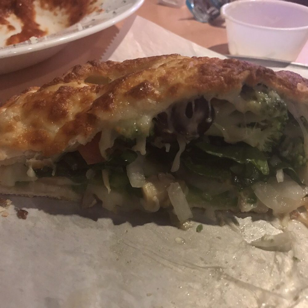 New Weir Pizza - Veggie calzone. To die for. - Pizza Near Me - Taunton, Massachusetts New Weir Pizza - Veggie calzone. To die for. - Pizza Near Me - Taunton, Massachusetts
