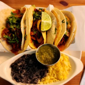 Maria's Brunch - Pastor tacos with rice and beans - Breakfast & Brunch Near Me - Metuchen, New Jersey Maria's Brunch - Pastor tacos with rice and beans - Breakfast & Brunch Near Me - Metuchen, New Jersey