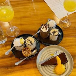 Mill Valley Kitchen - Mini Dessert Trios: Maple Panna Cotta, Butterscotch Budino, Pot de Creme, Apple Pecan Torte, Coconut Rice Pudding
