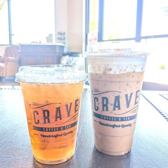 Crave Coffee & Tea - Passion Tea & Dirty Chai - Desserts Near Me - Norco, California Crave Coffee & Tea - Passion Tea & Dirty Chai - Desserts Near Me - Norco, California