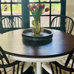 Refinished Kitchen Table Refinished Kitchen Table