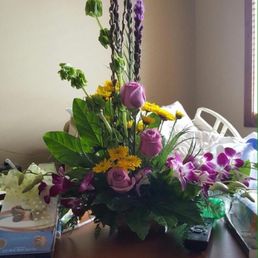 From the "surprise me" bouquet. Sent to a friend in the hospital