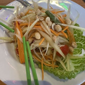 Pestle Rock - Papaya salad. Very zesty - Thai Near Me - Seattle, Washington Pestle Rock - Papaya salad. Very zesty - Thai Near Me - Seattle, Washington