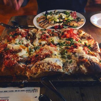 Fusion at Union - "In the Tin" Chicken Salad + Nuts & Bolts Roman Pie - Pizza Near Me - Newburgh, New York Fusion at Union - "In the Tin" Chicken Salad + Nuts & Bolts Roman Pie - Pizza Near Me - Newburgh, New York