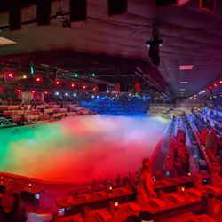 Medieval Times Dinner & Tournament - The arena and dining area