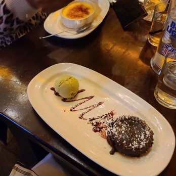 The Joyce Public House - Molten Chocolate Cake Creme Brulée - Irish Pub Near Me - New York, New York The Joyce Public House - Molten Chocolate Cake Creme Brulée - Irish Pub Near Me - New York, New York
