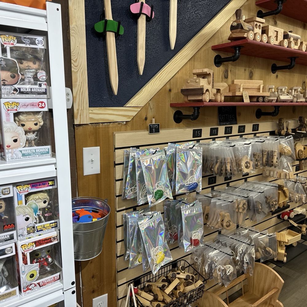Southern Toy Depot - Wooden, custom made toys, coated in linseed oil ( like a cutting board) for safety - Toy Stores Near Me - Estes Park, Colorado
