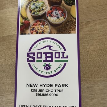 SoBoL - Acai Bowls Near Me - New Hyde Park, New York SoBoL - Acai Bowls Near Me - New Hyde Park, New York