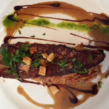 La Cerisaie - Foie gras poêlé et galette de maïs trop acide - French Near Me - Paris, 75