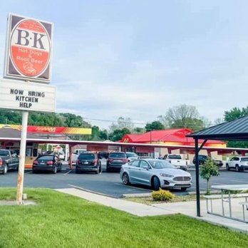 South Side B & K - Parking lot of B&K Hot Dog stand. Totally of 4-5 picnic tables to sit with family or friends to enjoy. - Diners Near Me - Peru, Indiana South Side B & K - Parking lot of B&K Hot Dog stand. Totally of 4-5 picnic tables to sit with family or friends to enjoy. - Diners Near Me - Peru, Indiana
