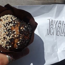 Jack and Lil's - Beautiful banana &tahini muffin
