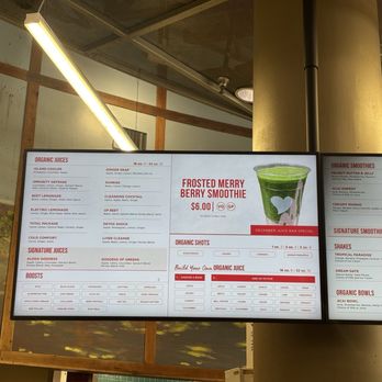 Mother's Market & Kitchen - Smoothie bar menu left side - Grocery Near Me - Irvine, California Mother's Market & Kitchen - Smoothie bar menu left side - Grocery Near Me - Irvine, California
