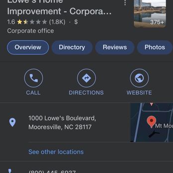 Lowe's Home Improvement- Lilburn - Information on how to contact Lowes corporate headquarters. - Hardware Stores Near Me - Lilburn, Georgia Lowe's Home Improvement- Lilburn - Information on how to contact Lowes corporate headquarters. - Hardware Stores Near Me - Lilburn, Georgia