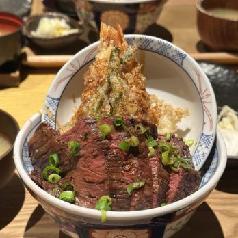 Tendon Kohaku - Beef steak - Japanese Near Me - Bellevue, Washington Tendon Kohaku - Beef steak - Japanese Near Me - Bellevue, Washington
