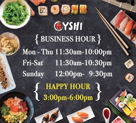 Menu photo 2 Oyshi Grand Prairie, TX