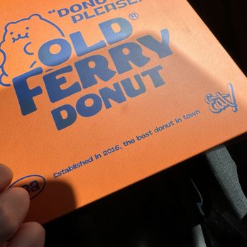 Old Ferry Donut - Adorable box - Donuts Near Me - Torrance, California Old Ferry Donut - Adorable box - Donuts Near Me - Torrance, California