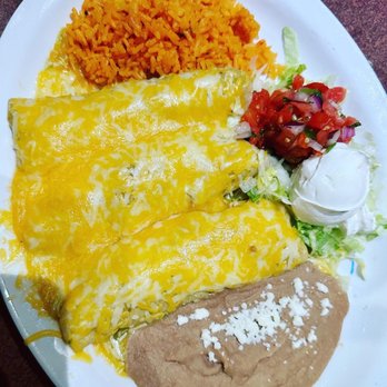 Rookies Cantina - Enchiladas Verde - Mexican Near Me - Longwood, Florida