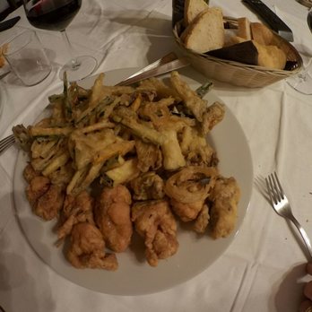 Trattoria da Bado - Misto Fritto perfetto!!! Pappardella squisita..... - Italian Near Me - Volterra, PI