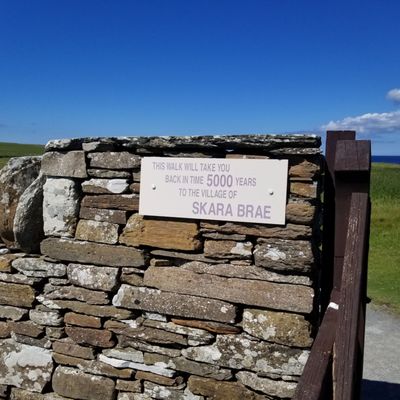 Skara Brae Prehistoric Village by null