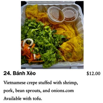 Pho Hong - Banh Xeo : ) - Vietnamese Near Me - Burlington, Vermont