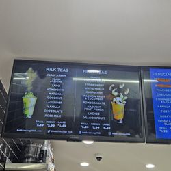Bubbleology - Menu