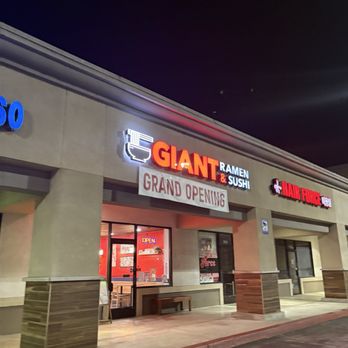 Giant Ramen and Sushi - Front of restaurant - Ramen Near Me - Fullerton, California Giant Ramen and Sushi - Front of restaurant - Ramen Near Me - Fullerton, California