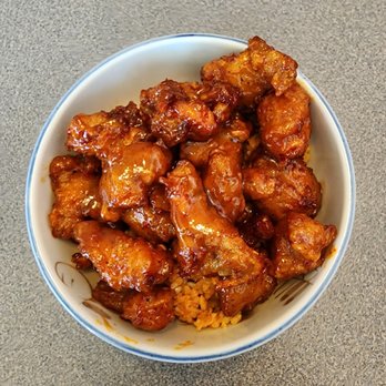 Rice Junky - CC Chicken Bowl with House BBQ Sauce - Pubs Near Me - Santa Clara, California Rice Junky - CC Chicken Bowl with House BBQ Sauce - Pubs Near Me - Santa Clara, California
