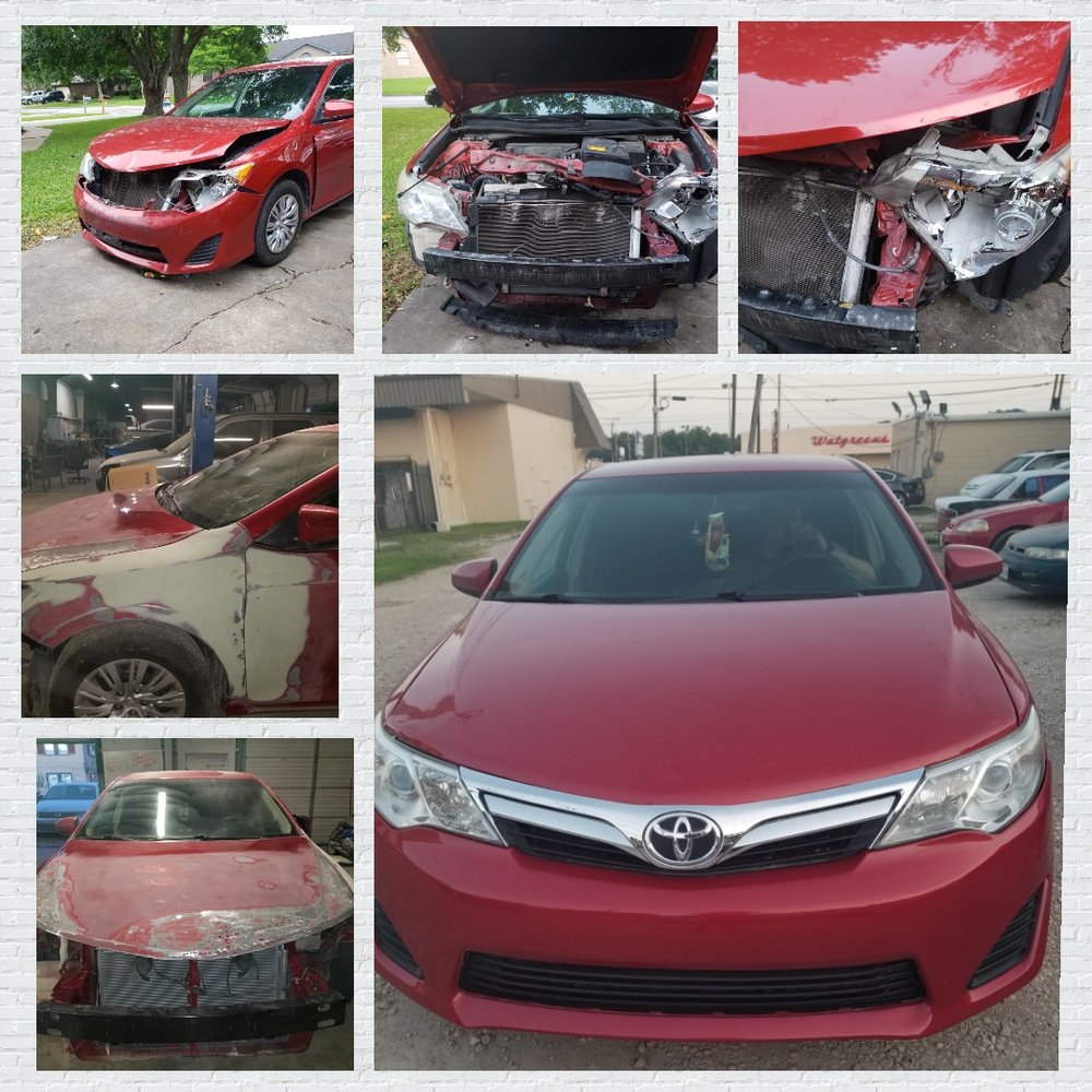 TOP SHELF PAINT & BODY Updated July 2024 3313 Avenue H Rear