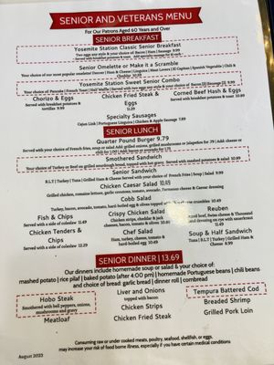 Menu photo 7 Yosemite Station Merced, CA Menu photo 7 Yosemite Station Merced, CA