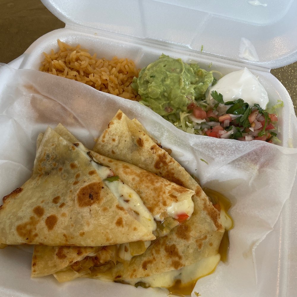 Fogata Street Tacos - Fajita Quesadilla with Shrimp - Mexican Near Me - Ocoee, Florida Fogata Street Tacos - Fajita Quesadilla with Shrimp - Mexican Near Me - Ocoee, Florida