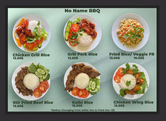 Menu photo 8 No Name BBQ Sandwich Honolulu, HI