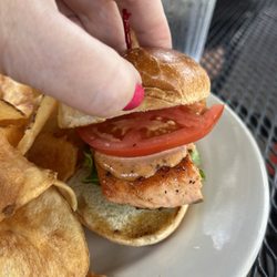 Fort Mitchell Public House Bar and Grill - Salmon sliders